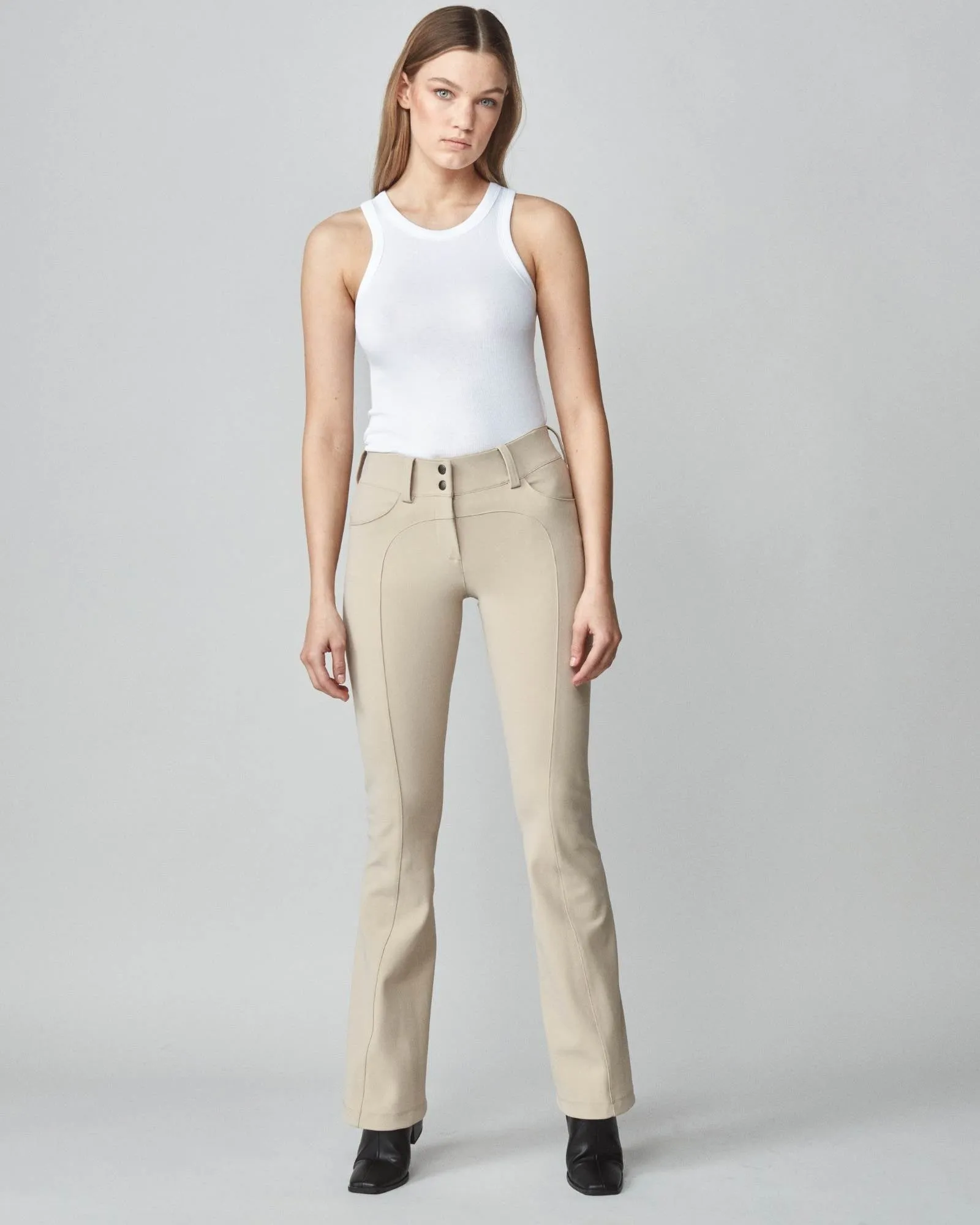 Tailored Trousers Tan