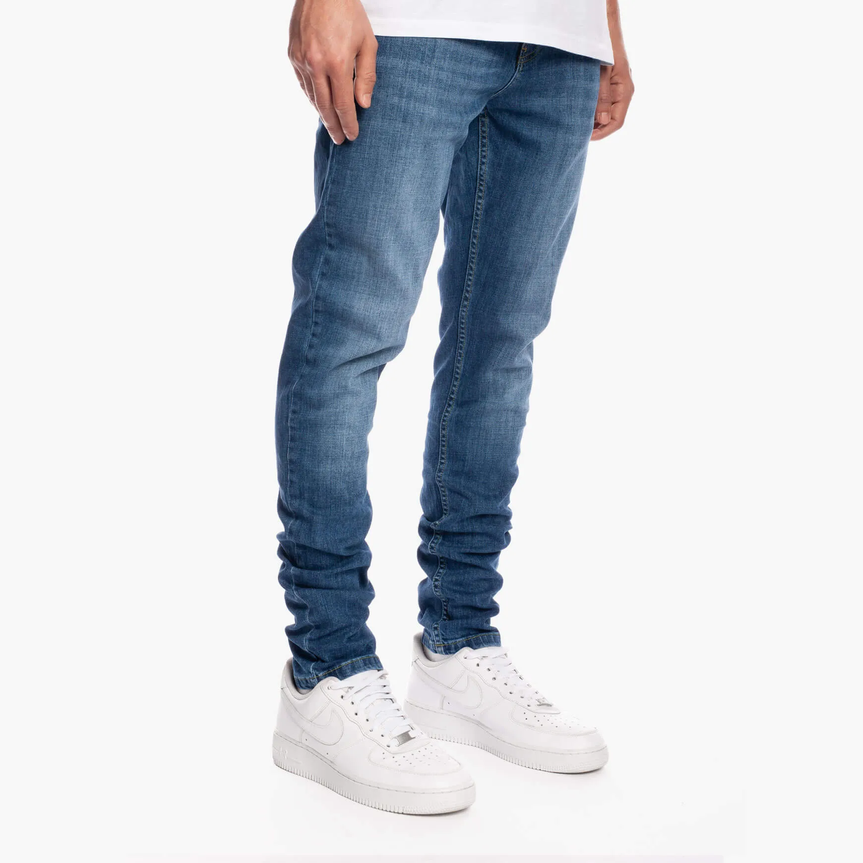 Tapered Denim V2 Mid Blue