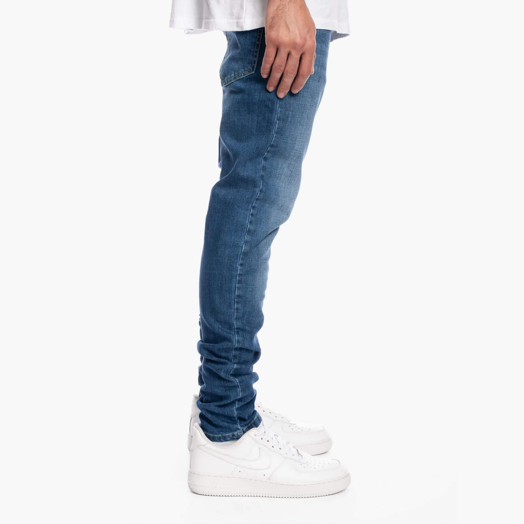 Tapered Denim V2 Mid Blue