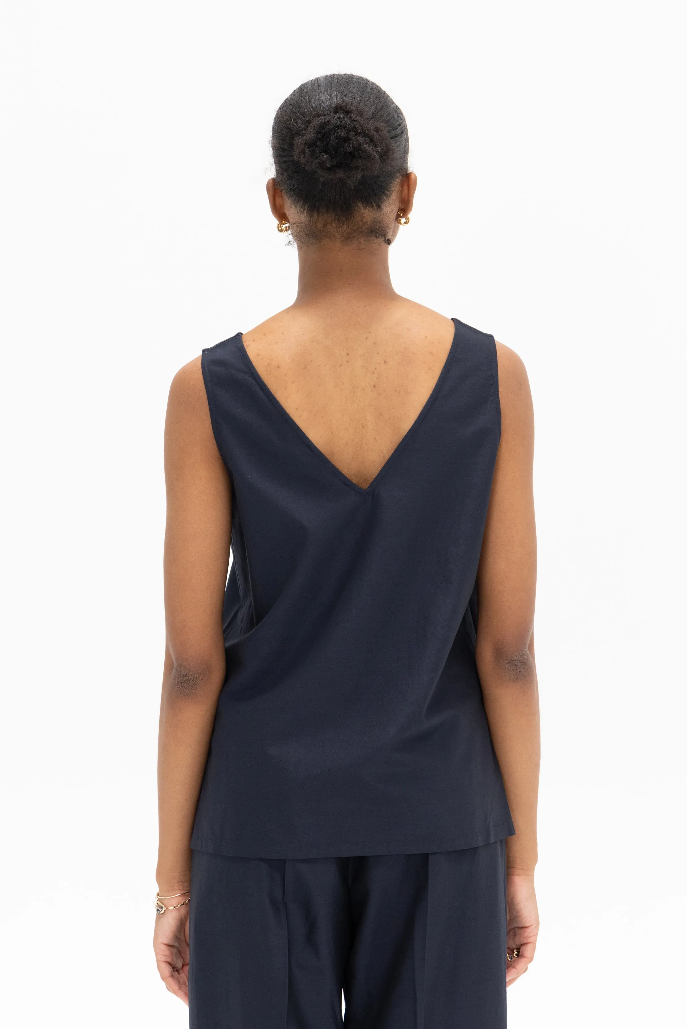 Tayana Top, Dark Navy