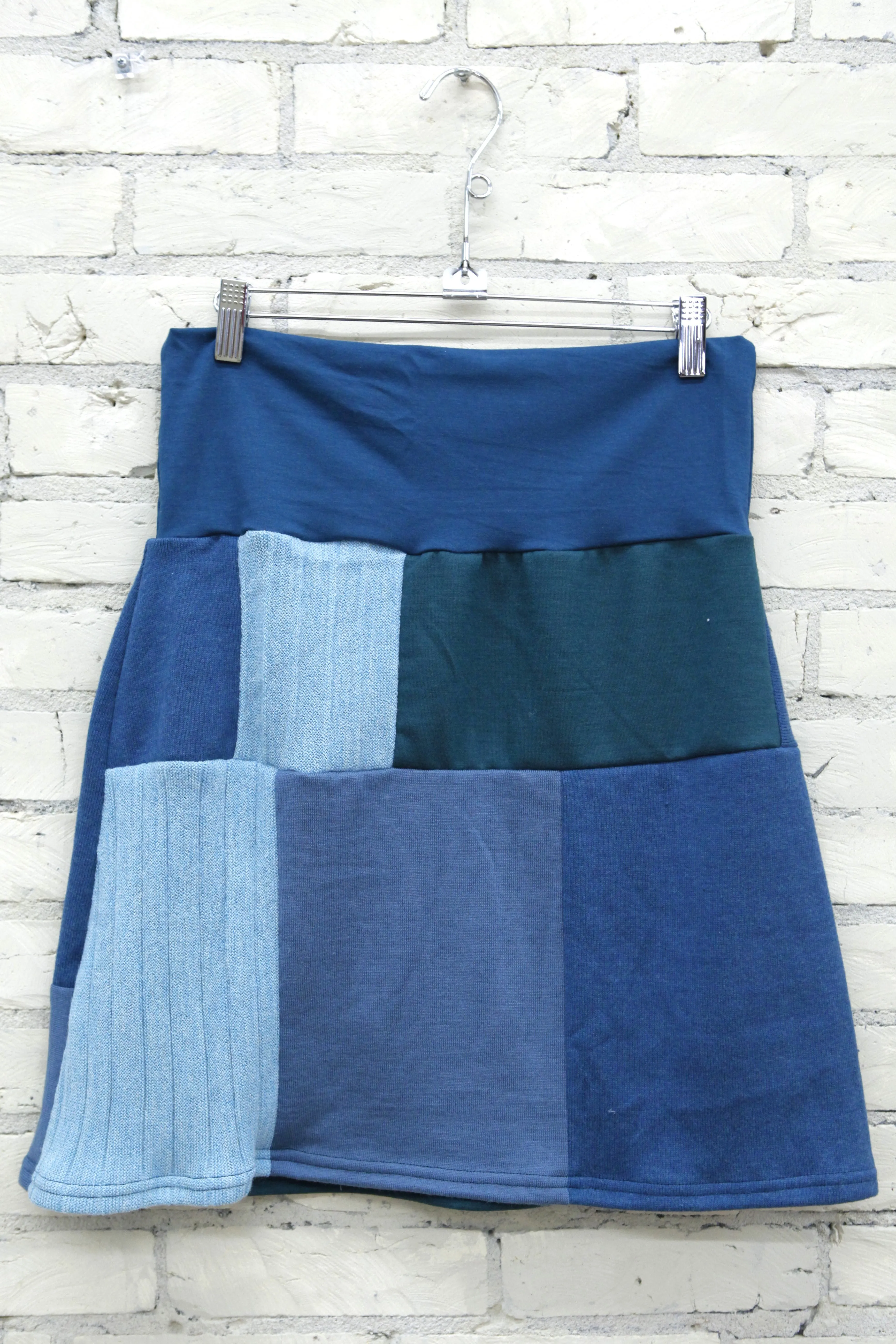 Teal Team Sweater Skirt