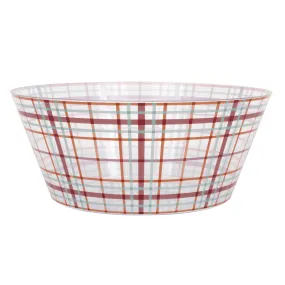 Thanksgiving Elegant Plastic Serving Bowl 10" | 1 ct