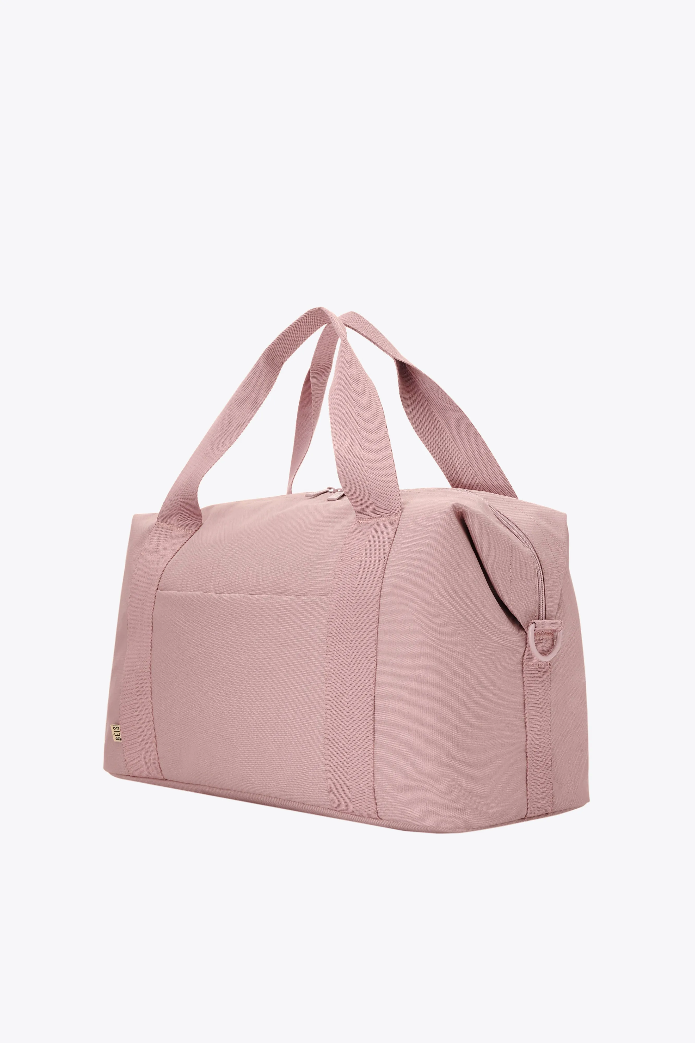 The BÉISics Duffle in Atlas Pink