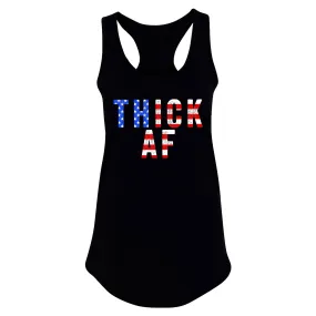 Thick AF USA Edition Women's Racerback Tank