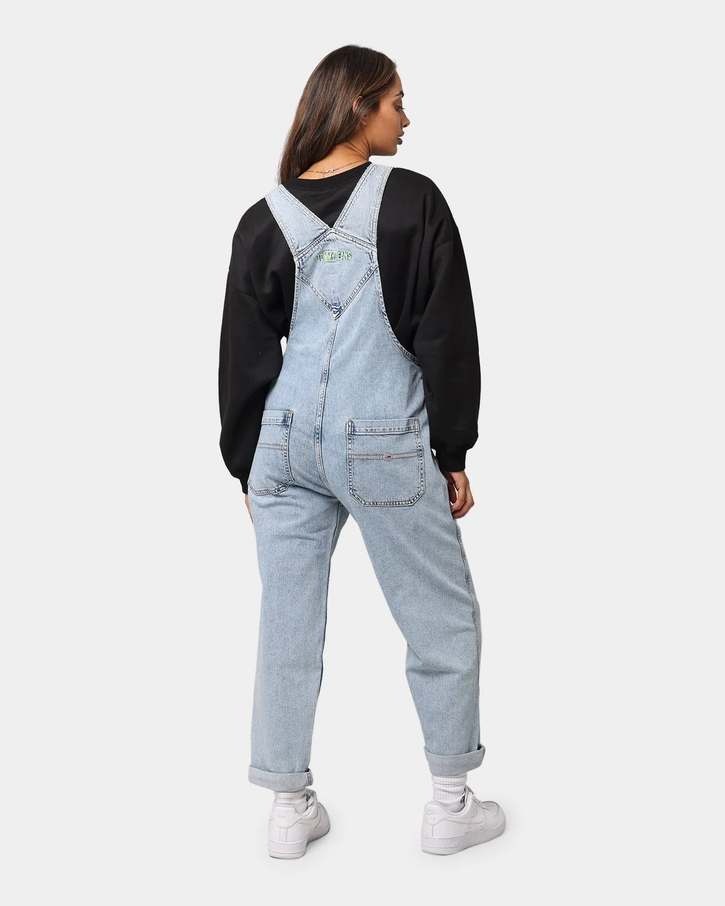 Tommy Jeans Women's Denim Dungarees TJ Leon / Light Blue Denim