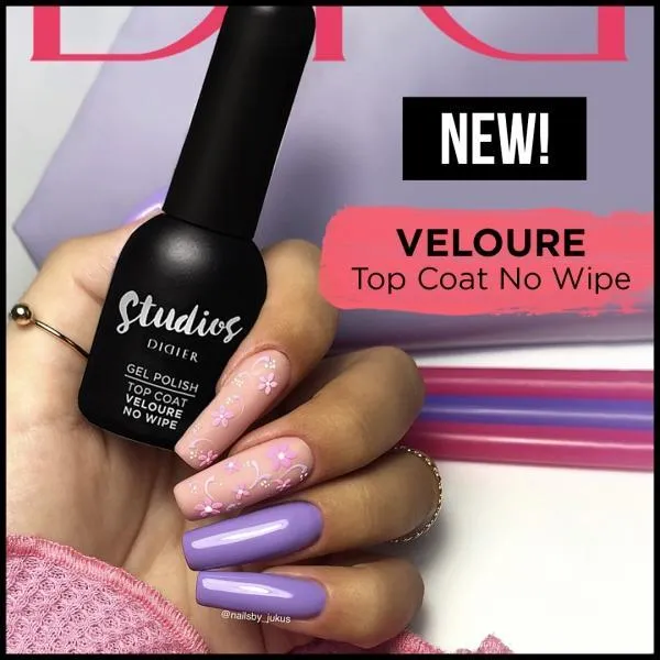 Top Coat - Veloure No Wipe | Studios Didier - 8 ml