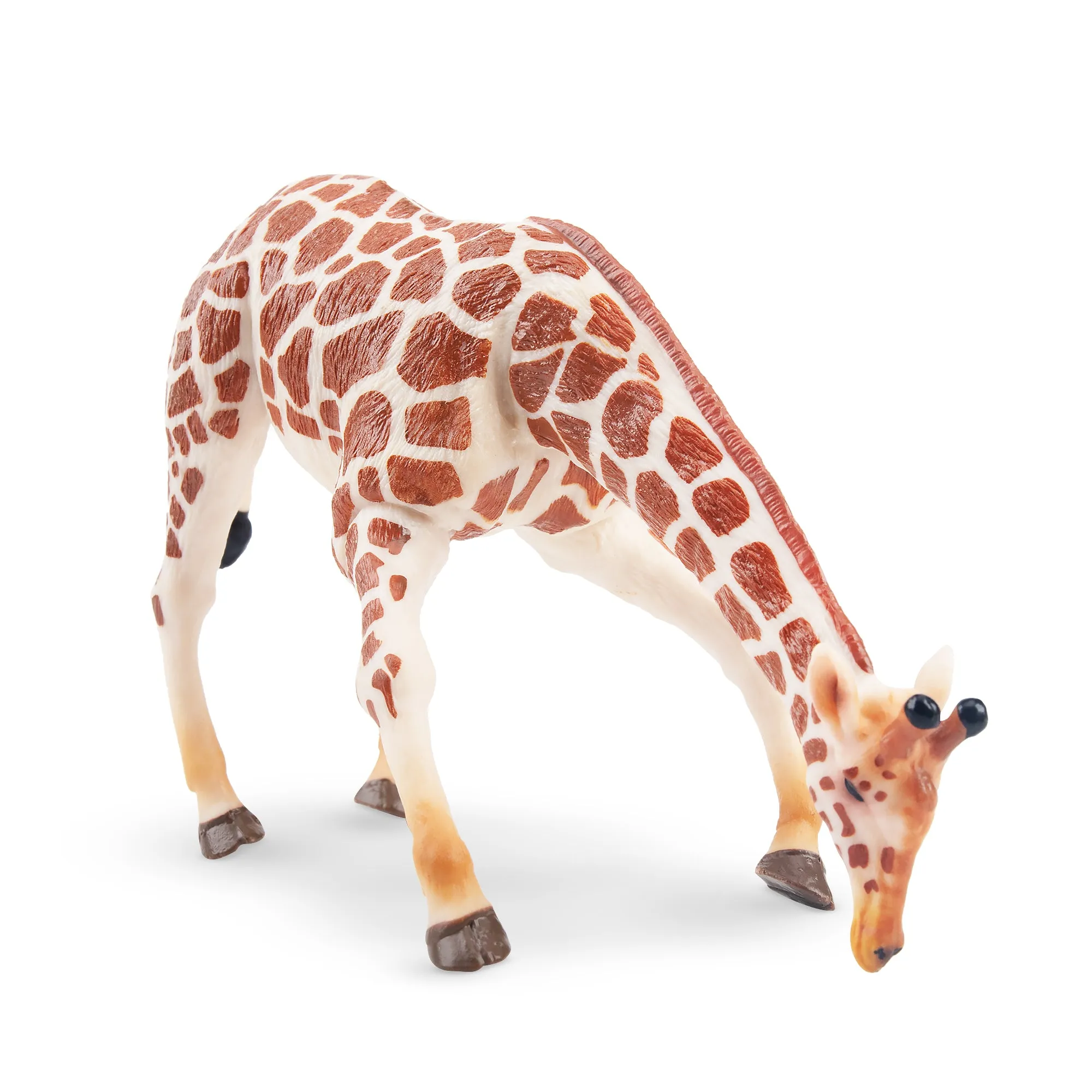 Toymany Grazing Giraffe Figurine Toy