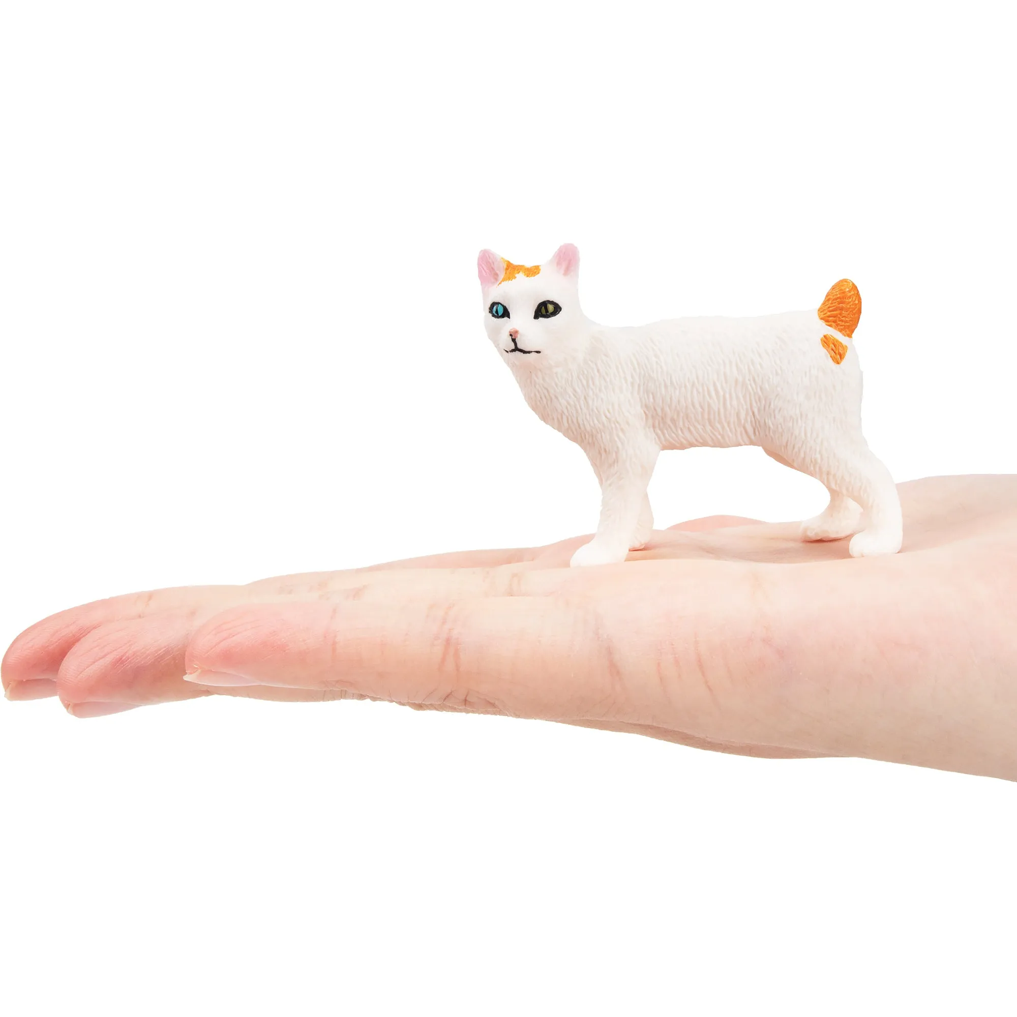 Toymany Mini Strolling Japanese Bobtail Cat Figurine Toy