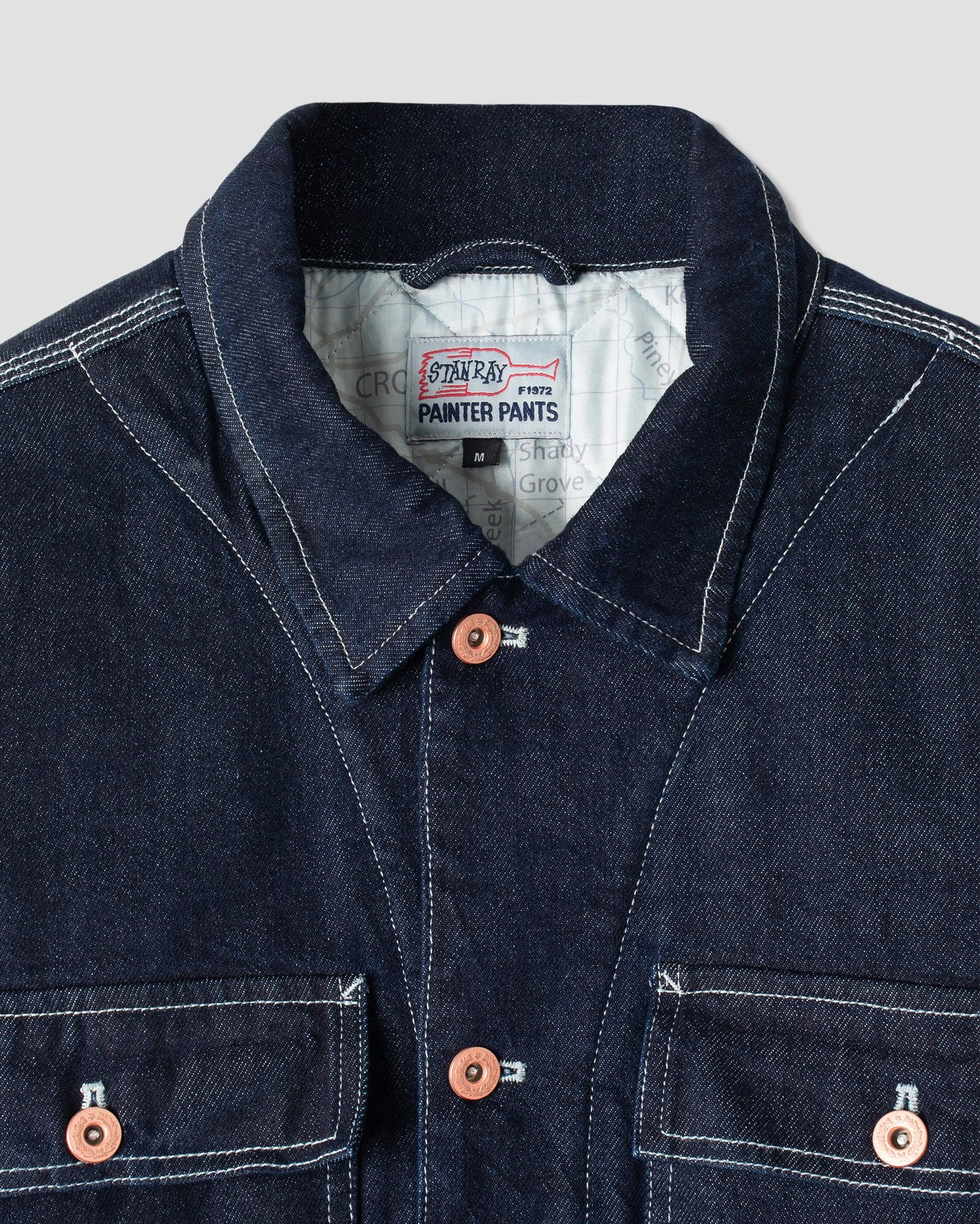 Trucker Jacket (Single Rinse Denim)