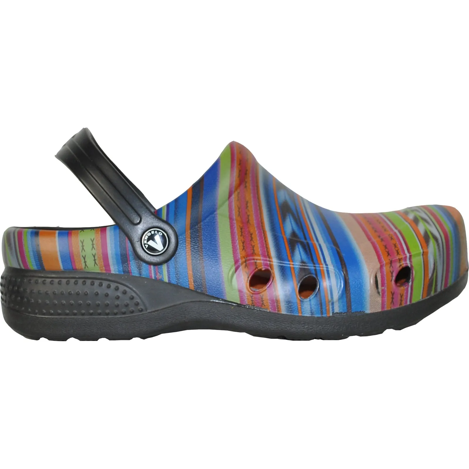 VANGELO Men Slip Resistant Clog RITZ Multi Color-1