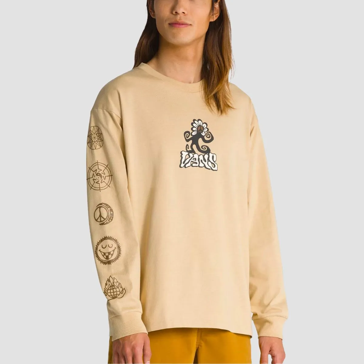 Vans Off The Wall Skate Classics Longsleeve T-Shirt Taos Taupe