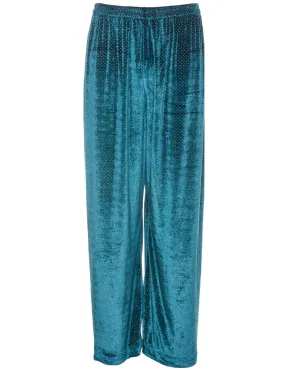 Velvet Fabric Trousers - W26 L31