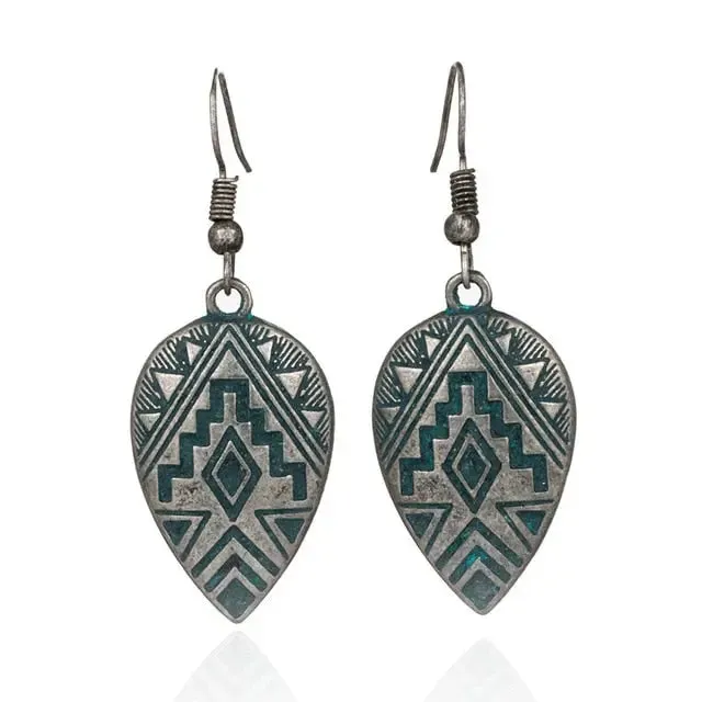 Vintage Bohemian Drop Earrings