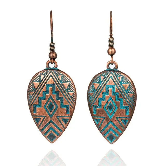 Vintage Bohemian Drop Earrings