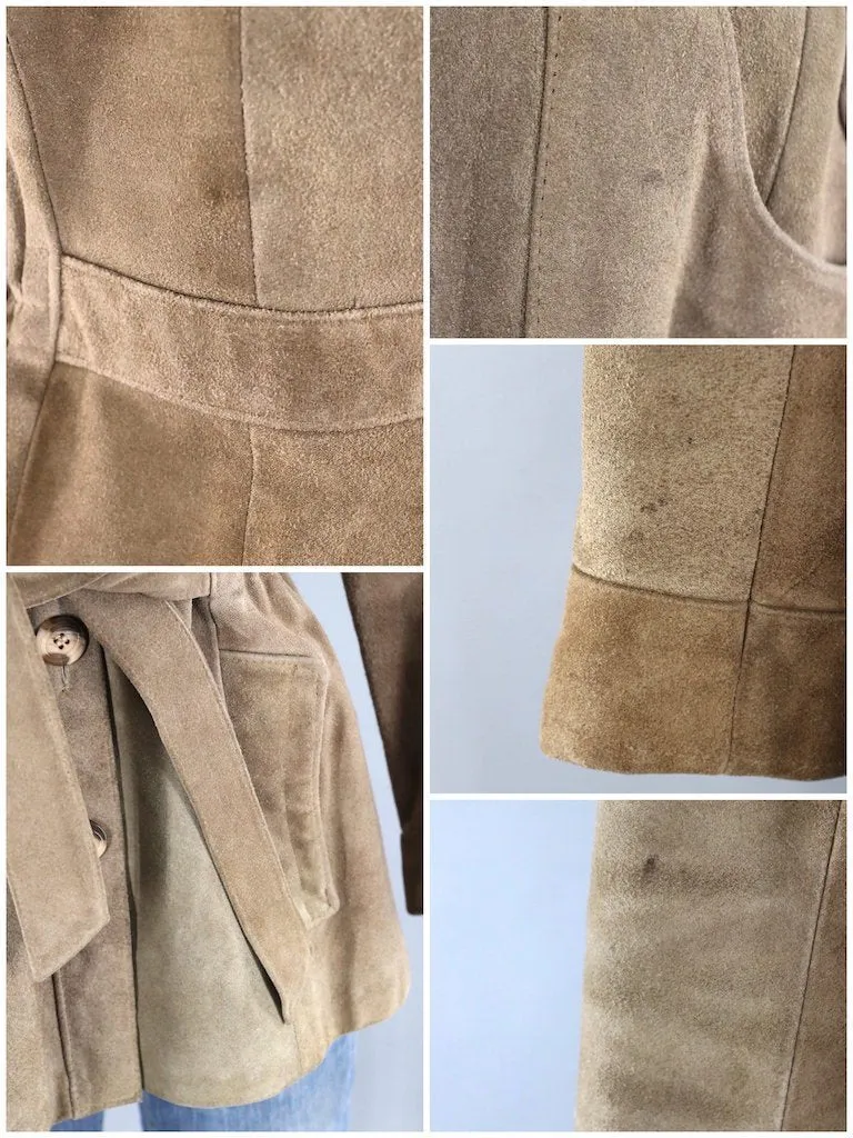 Vintage Tan Suede Carla Jacket