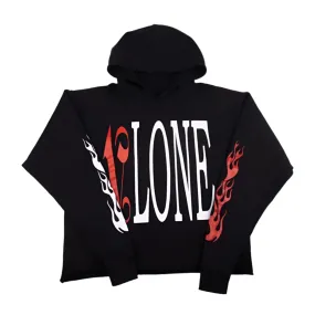 Vlone x Palm Angels Hoodie Black/Red