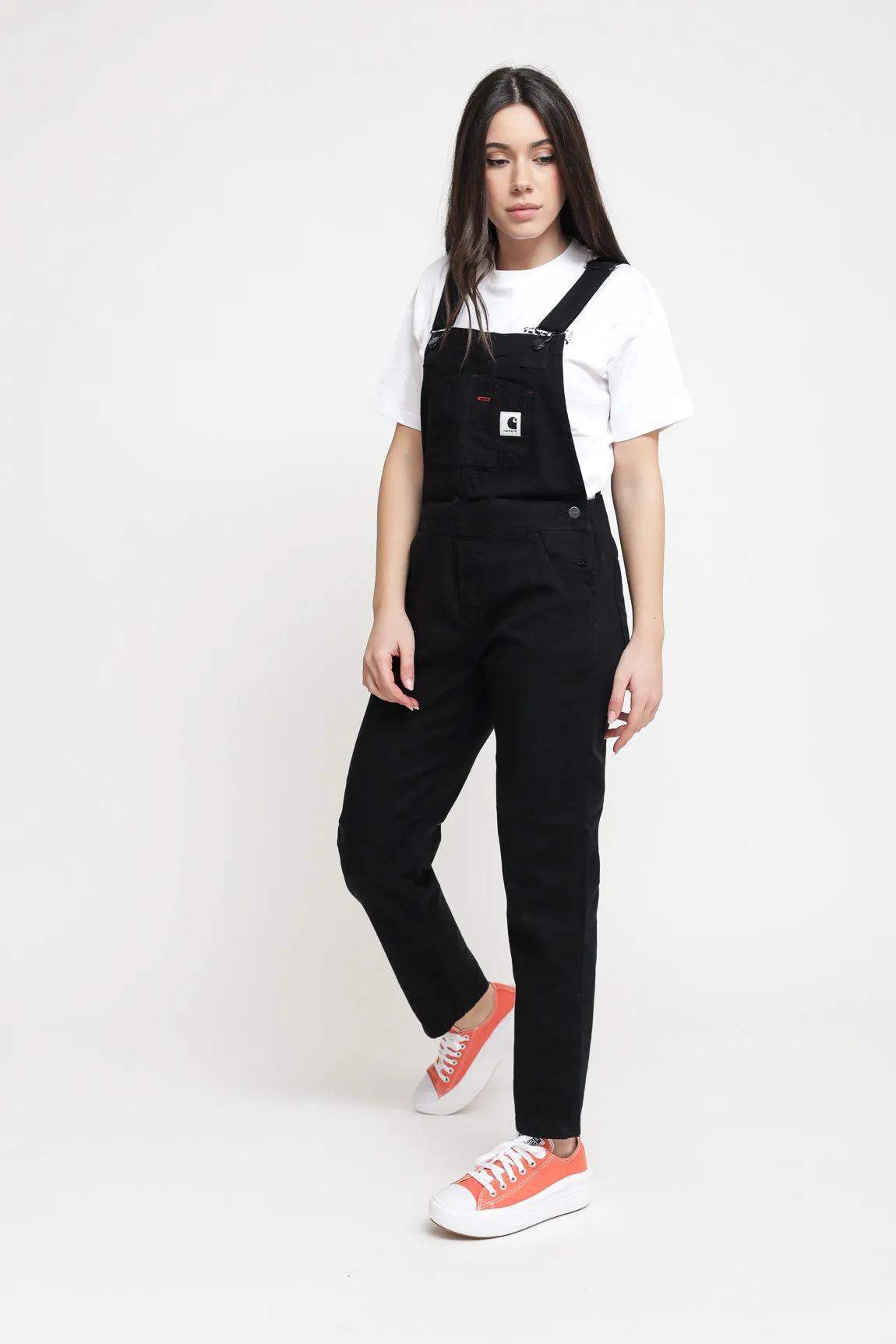 W' Bib Overall - Black