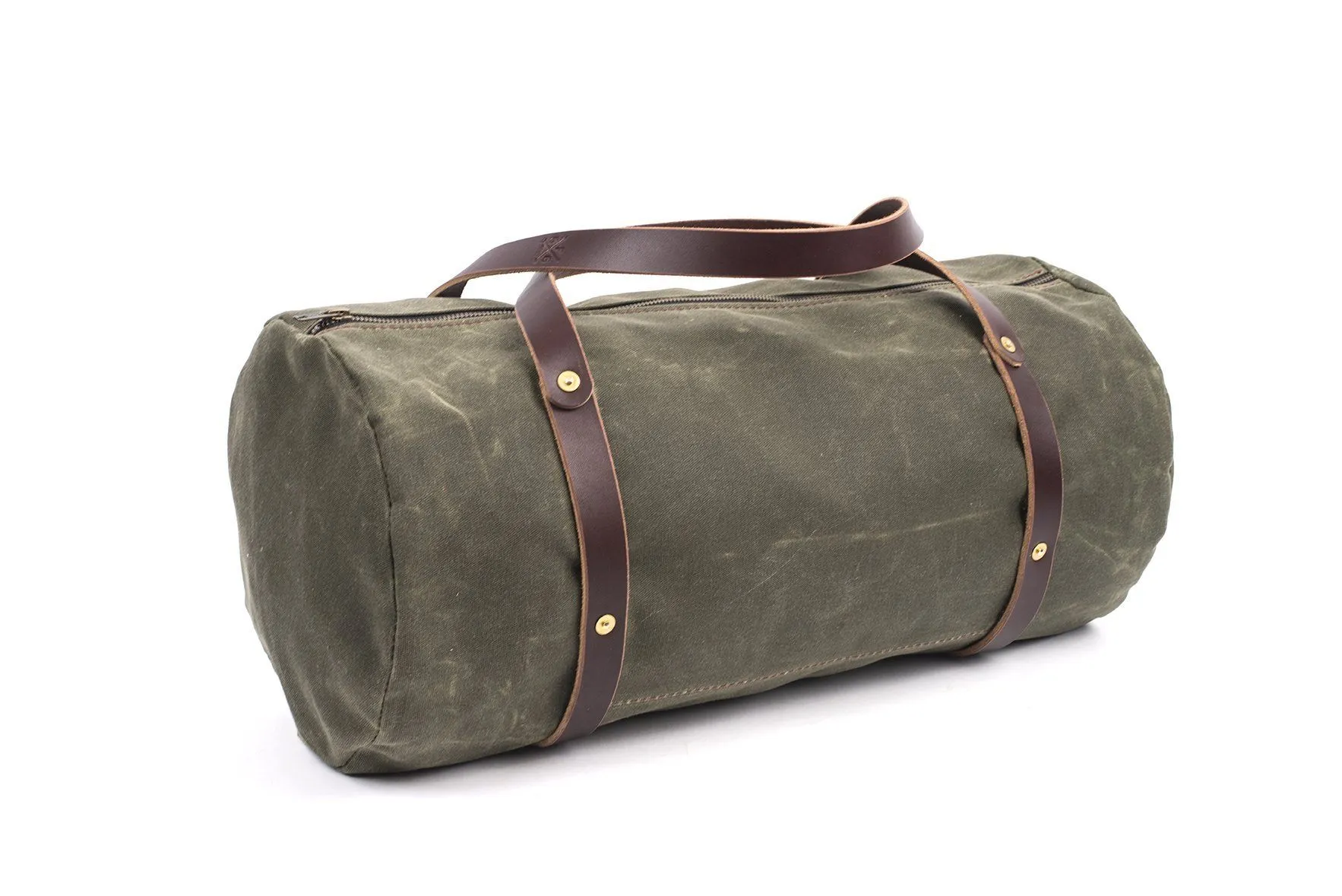 WILLIAM WAXED CANVAS WEEKENDER DUFFLE BAG