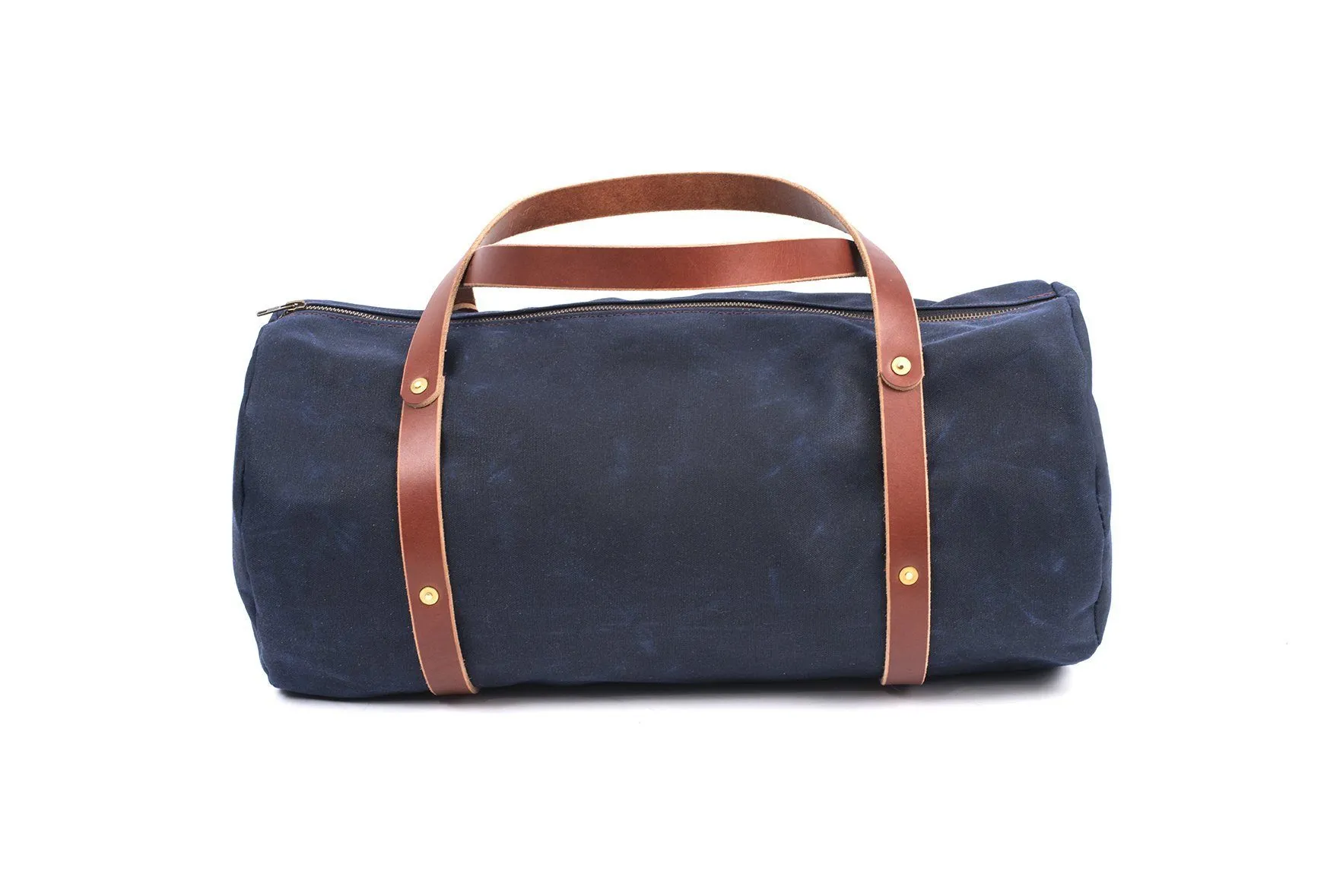 WILLIAM WAXED CANVAS WEEKENDER DUFFLE BAG