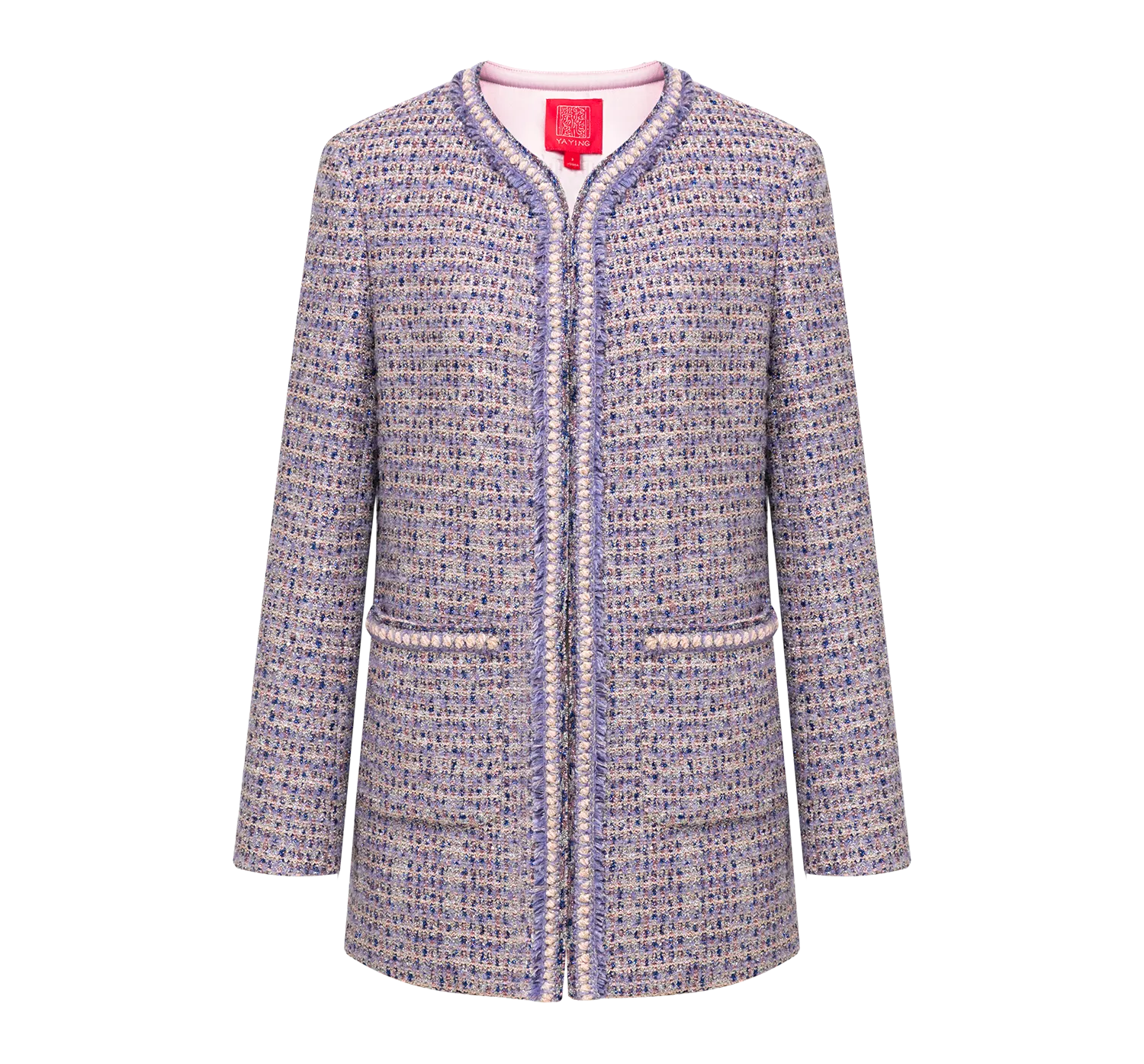 YAYING Tweed Parisian-Style Coat